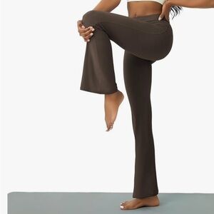 New With Tag Copyleaf chocolate brown yoga pants